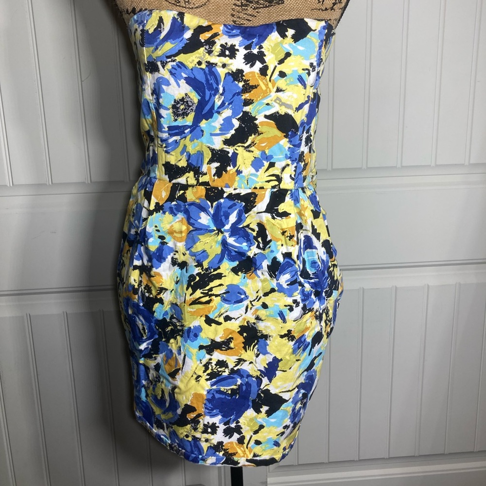 Floral dress size large